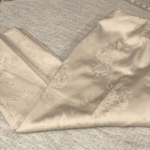 Evelyn polyester rayon size 14 side zipper winter white cream gold dinner MOB